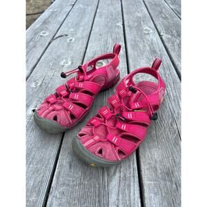KEEN Clearwater CNX Sandal Women's 7 water shoes hike camp hybrid pink travel